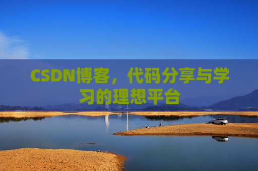 CSDN博客，代码分享与学习的理想平台